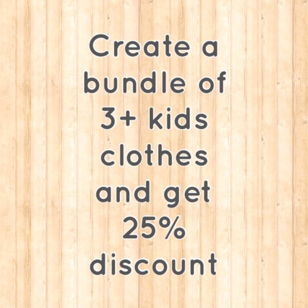 Kids clothing